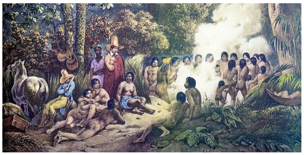 O quati e os índios remeiros no Arsenal da Marinha do Rio - Patria Latina
